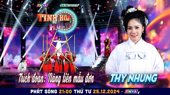 Thy Nhung kể chuyện tình giữa người và thần trong chung kết Tinh Hoa Hội Tụ 2024