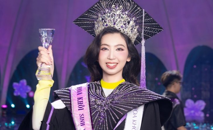 ‘Vẻ đẹp của sự thông minh’ – Đặng Quỳnh Anh sinh viên Đại học Y đăng quang Hoa khôi Sinh viên Việt Nam 2024