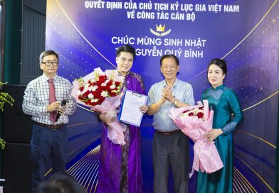 Lễ công bố và trao quyết định bổ nhiệm nhân sự cấp cao cho Trung tâm Chăm sóc Sức khỏe Kỷ lục Việt Nam