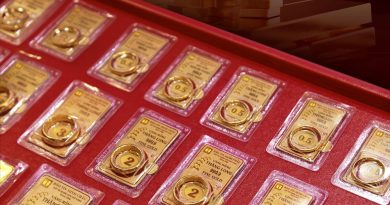 Giá vàng miếng giảm hơn một triệu đồng