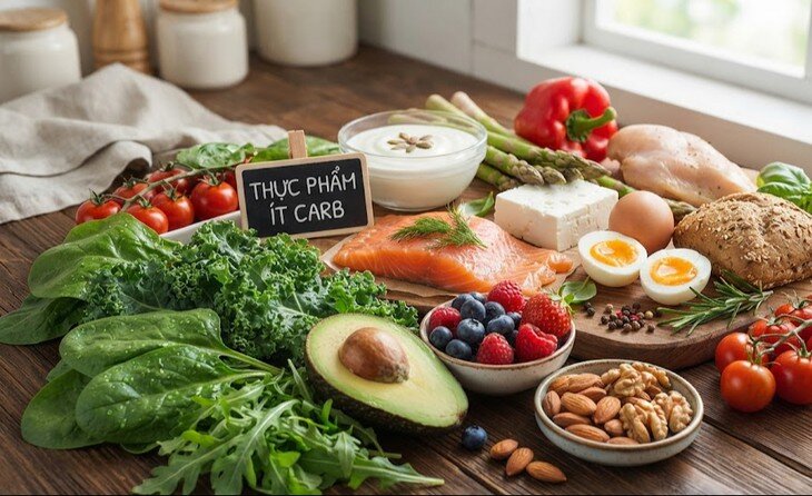 Thực phẩm ít carb giúp tối ưu vóc dáng thon gọn
